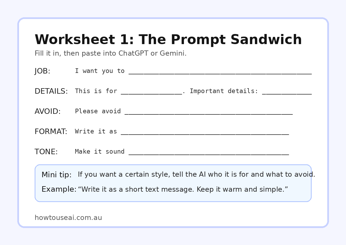 Optional: a printable worksheet preview